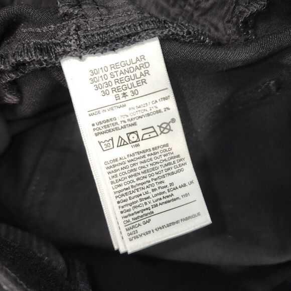 Gap True Skinny High Rise Jeans Womens Size 10 R Black Stretch - Picture 9 of 9